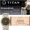 Titan Watches Gift Voucher Rs. 5,000 - Click here to View more details about this Product